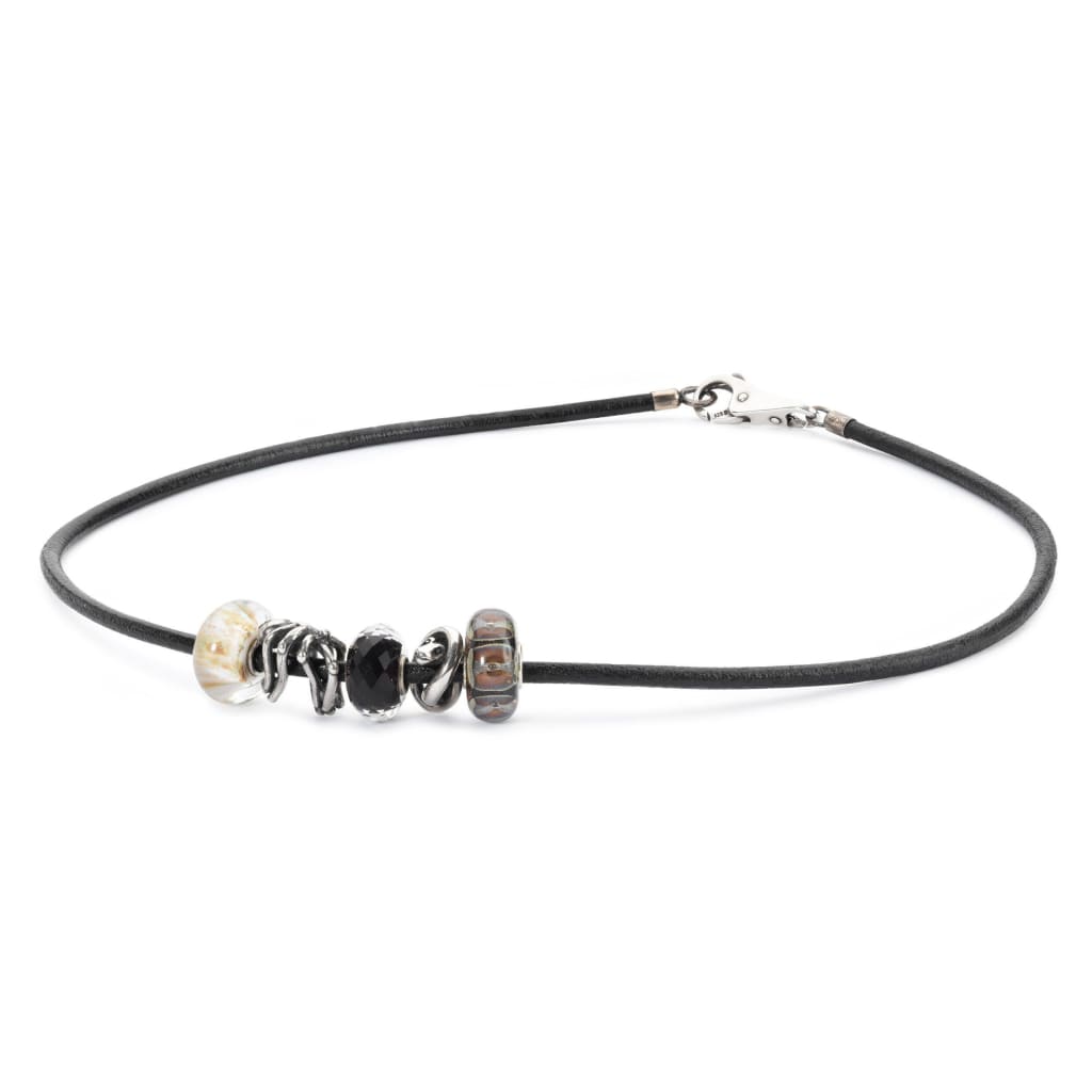 DIY Crafts Black Color Leather Necklace Cord with Lobster Clasp for Jewelry  Making - Black Color Leather Necklace Cord with Lobster Clasp for Jewelry  Making . shop for DIY Crafts products in